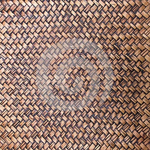Texture of bamboo weave