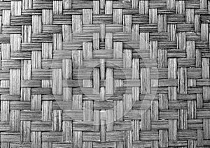 Texture of bamboo weave