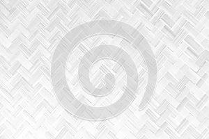 Texture bamboo wood weave seamless pattern , crafts white gray  background
