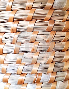 Texture, basket, coiled, wicker, detail.