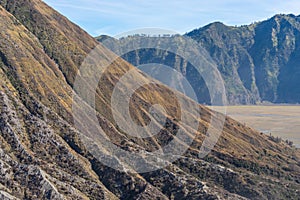 Texture of Batok mountain