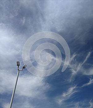 Texture of beautiful spring clouds