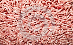 Texture of the beef forcemeat