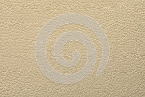Texture of beige leather as background