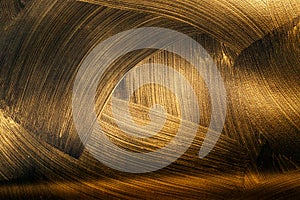 Texture of black gold. Abstract seamless texture. Fractal art background for creative design. Decoration for wallpaper desktop, photo