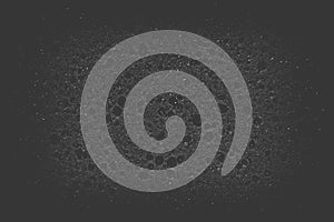 Texture of black sponge background