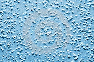 Texture of blue clean wall