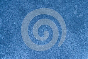 Texture of blue decorative plaster