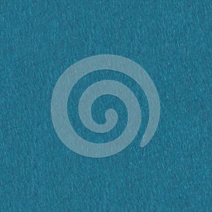 Texture of blue felt. Seamless square background, tile ready.