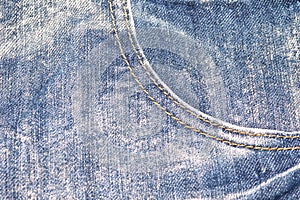 texture of blue jeans for background