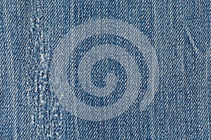 Texture of blue jeans seamless, Detail cloth of denim for pattern and background, Close up