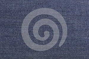 Texture of blue jeans textile
