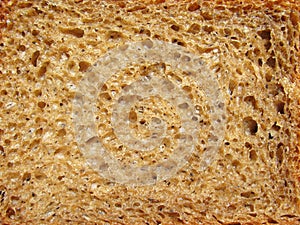 The texture of bread