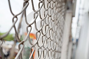 Texture the cage metal net