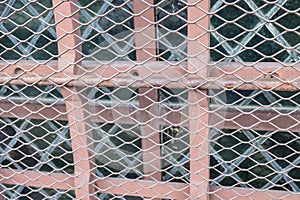Texture the cage metal net