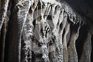 Texture of Cave and cave`s jewelry