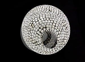 Texture of ceiling lamp