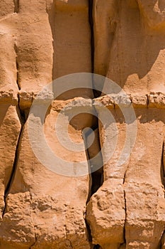 texture of  Cliffs at Hive Beach, Burton Bradstock, Bridport, Dorset, England, United Kingdom