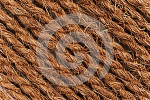 Texture of coarse rope lines