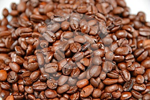 Texture coffee beans