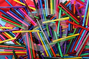 Texture of color markers