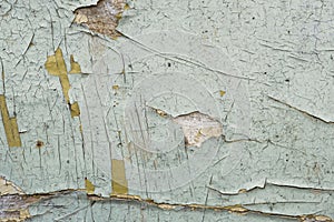 Texture / compositing: Flaking, peeling, old blue and cream paint on wood. 22