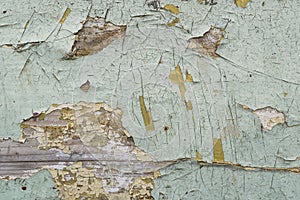 Texture / compositing: Flaking, peeling, old blue and cream paint on wood. 21