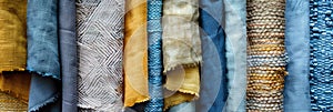 Texture compositions from fabric. Abstract background