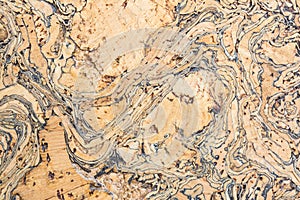 Texture of cork board wood surface, natural wooden decorative panel