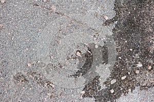 Texture of cracked asphalt