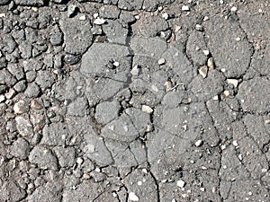 Texture. Cracks. Asphalt.