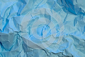 Texture of crumpled sheet of paper as background