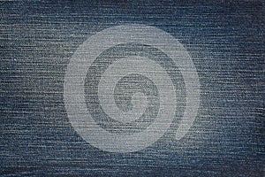 Texture of dark blue jeans, detail cloth of denim for pattern and background, Close up