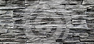 Many Stone Bricks Dark Grey Wall Texture