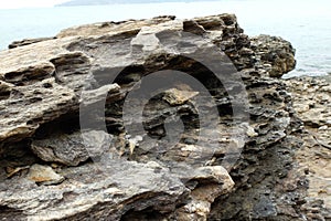 Texture and decay of the rock, Thailand