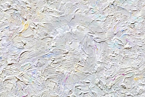 The texture of decorative author plaster in delicate colors