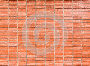 Texture of decorative old red brick wall surface