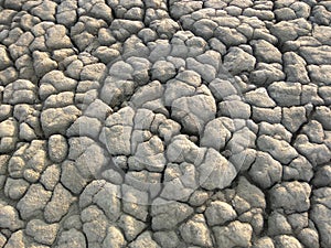 Struttura da fango più vicino fangoso vulcano 