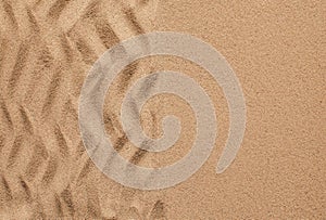 Texture of dry sea sand