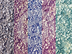 Texture of earth - colored stripes