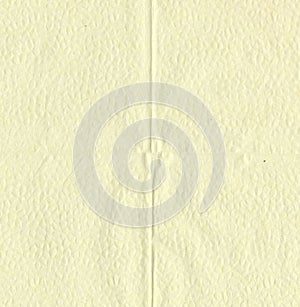 Texture - embossed soft yellow toilet paper