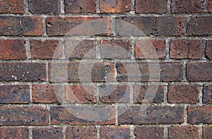 Texture of erose brick wall