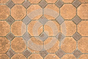 Texture of exposed cement floor tiled