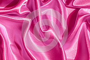 Texture, fabric, background. Abstract background of luxury fabric or liquid waves or wavy grunge crease silk textures of satin