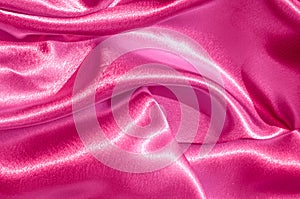 Texture, fabric, background. Abstract background of luxury fabric or liquid waves or wavy grunge crease silk textures of satin