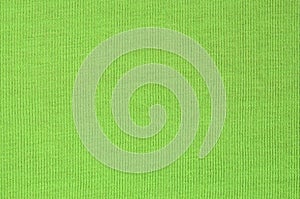 The texture of the fabric is bright green. Material for making s