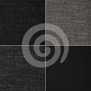 Texture of fabric in four colors