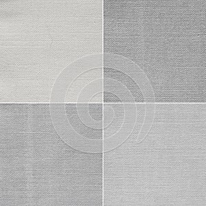 Texture of fabric in four colors