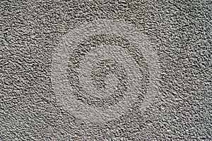 Texture of a fine-grained plaster photo