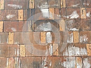 Texture of a fragment of a wall of an old structure